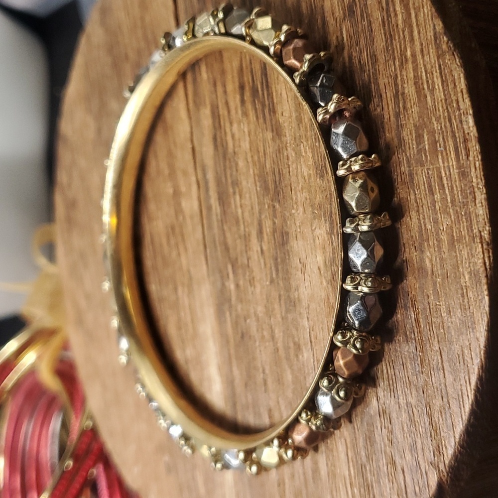 B3229 vintage art deco stunning‎ flash bracelet